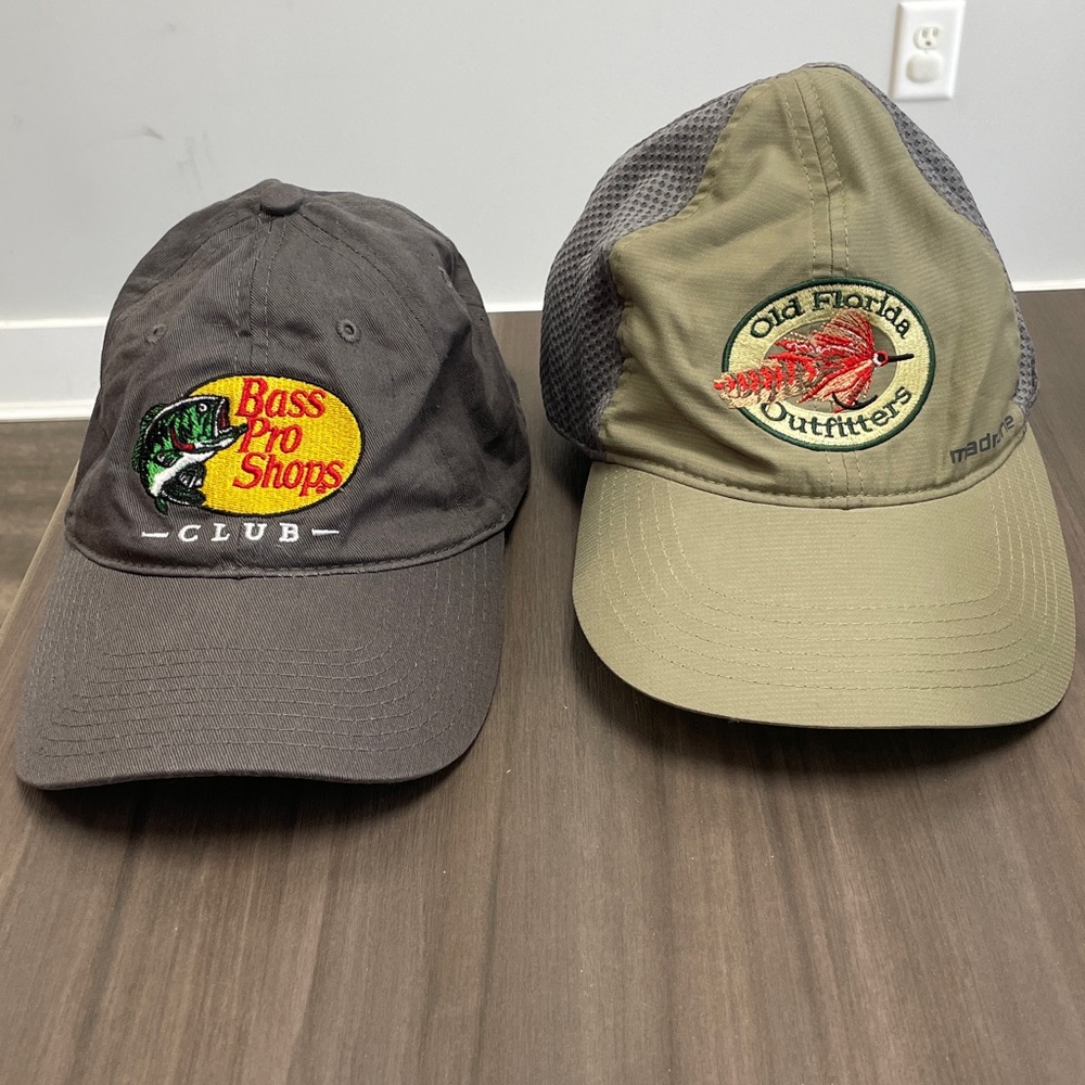 Bass Pro Shops and Old Florida Outfitters Hats